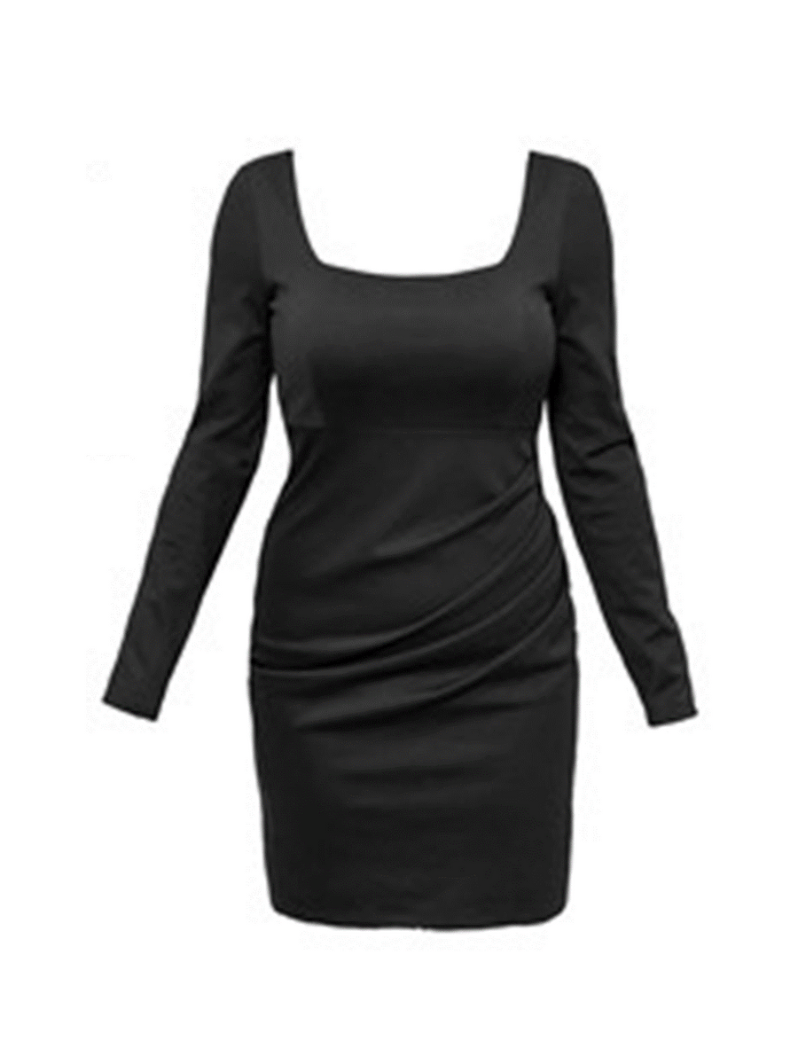 Black Shapewear Dress Women's Slimming Dresses SCULPTURA® Couture