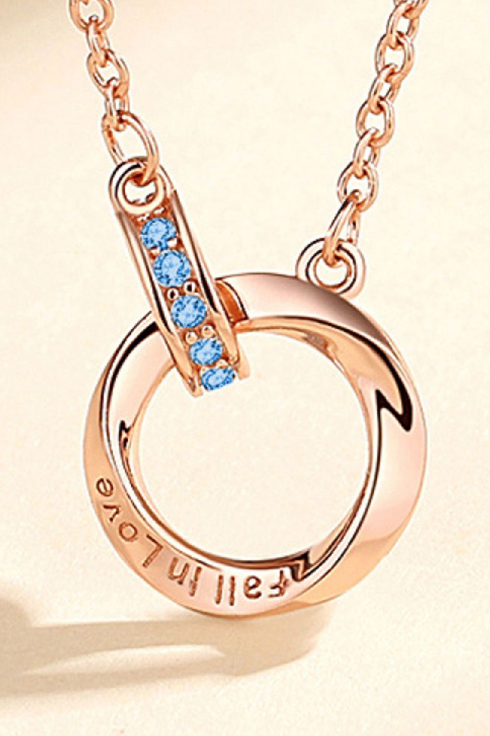 Zircon Decor 999 Sterling Silver and 18K Gold-Plated Necklace