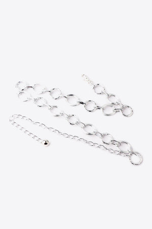 Aluminum Alloy Circle Chain Belt