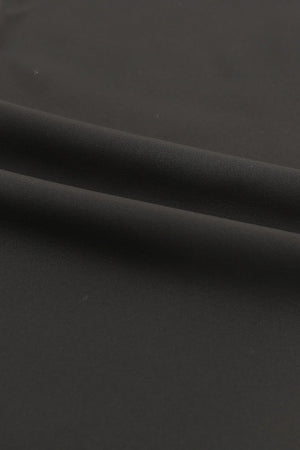 Black High Waist Front Tie Flared Pants