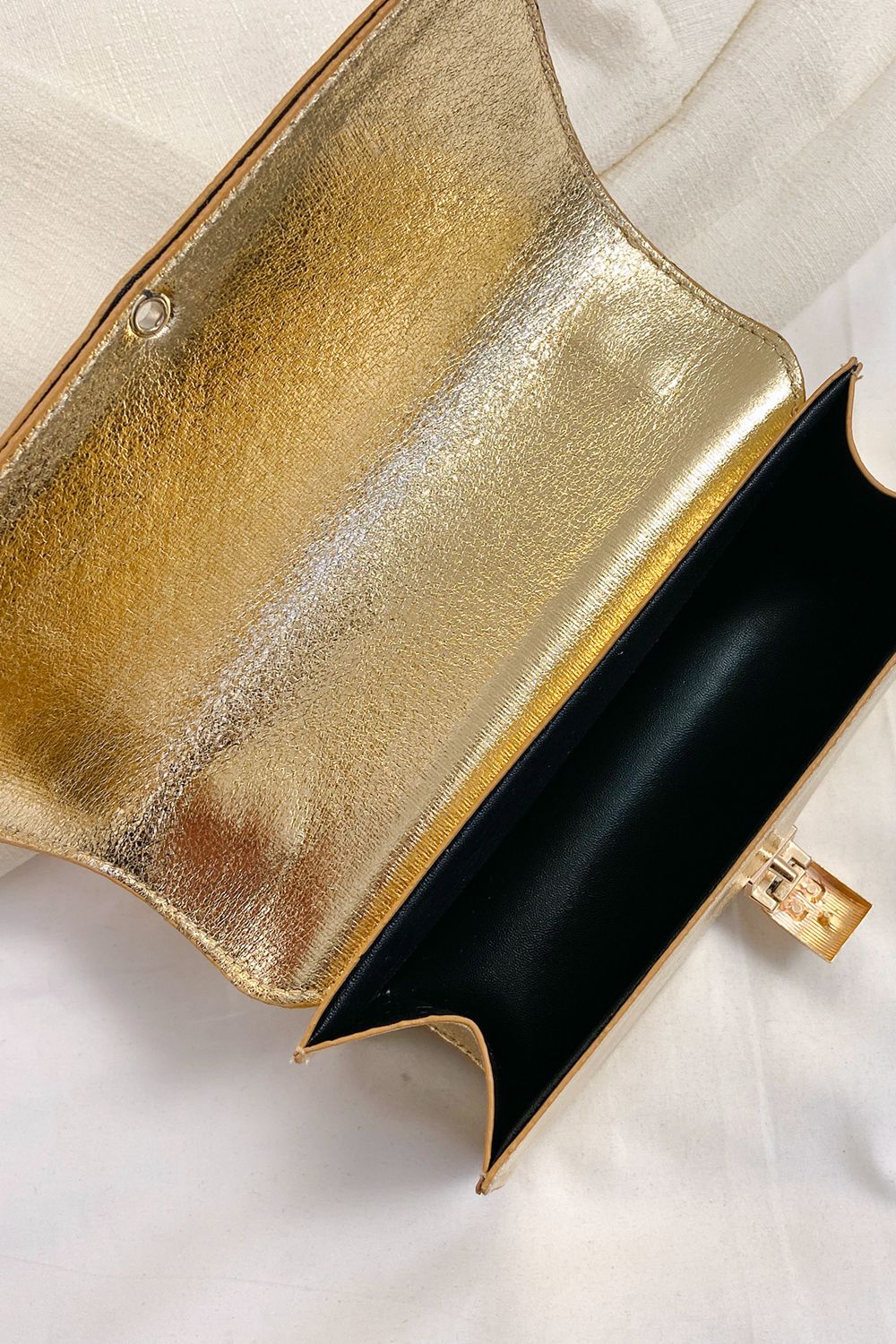 Faux Leather Crossbody Bag