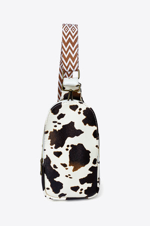 Urbanista Printed Faux Leather Sling Bag